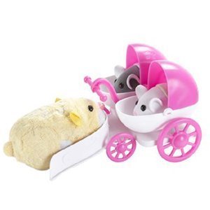 Zhu Zhu Pets Zhu Zhu Hamster Playset: Hamster Baby Stroller
