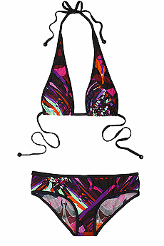 Zimmermann Ziggy halter neck bikini