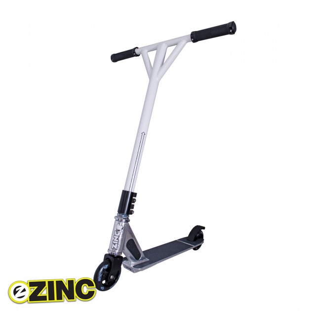 Zinc Dave Scooter - Chrome/White