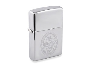 zippo Guinness Flip-Top Lighter 012607