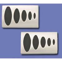 Zippo Lighters Black Ovals Zippo Cufflinks