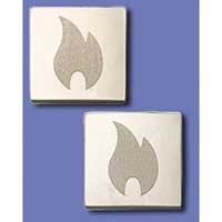 Zippo Lighters Zippo Flame Cufflinks