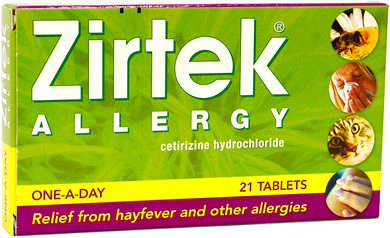 Zirtek Allergy 21x