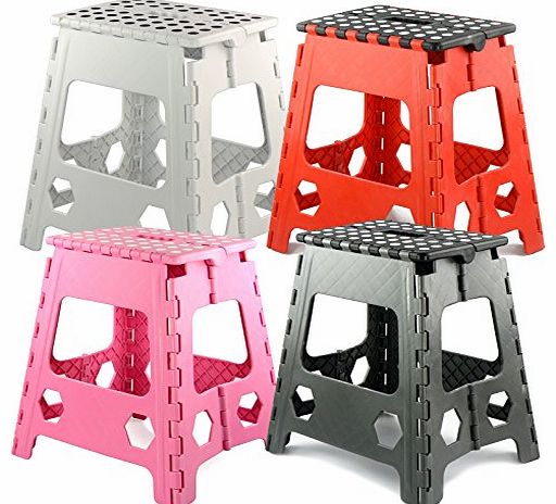 zizzi Large Folding Step Stool - 150kg Capacity