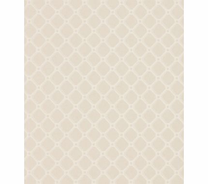 Zoffany Trellis Wallpaper, Stone, Paw05007