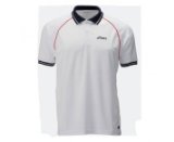 ASICS Mens Demeter Polo Shirt, XL, WHITE