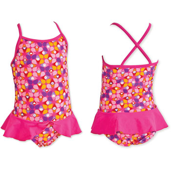 Zoggs Girls Ellis X-Back Swimsuit SS11