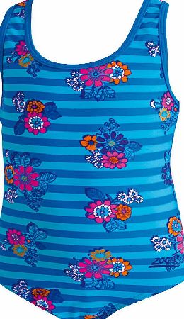 Zoggs Kids Regatta Actionback Swimsuit AW15
