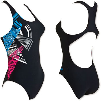 Zoggs Ladies Brisbane Powerback Swimsuit