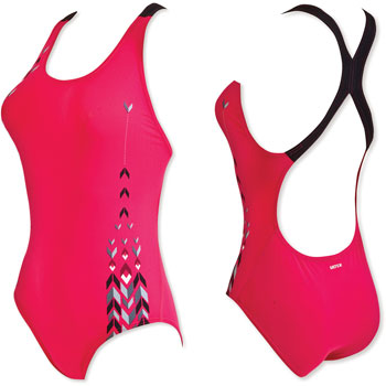 Zoggs Ladies Kilda Flyback Swimsuit