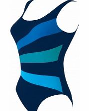 Zoggs Ocean Bloom Sandon Scoopback Ladies Swimsuit