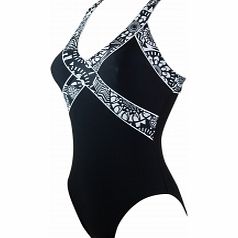 Zoggs Optic Chic Crossback Ladies Swimsuit