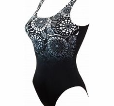 Zoggs Optic Chic Scoopback Ladies Swimsuit