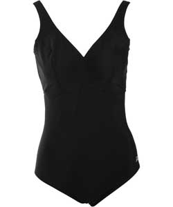 Zoggs Womens Lorne Clipback Swimsuit - Size 22