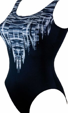 Zoggs Womens Native Chic Scoopback Swimsuit