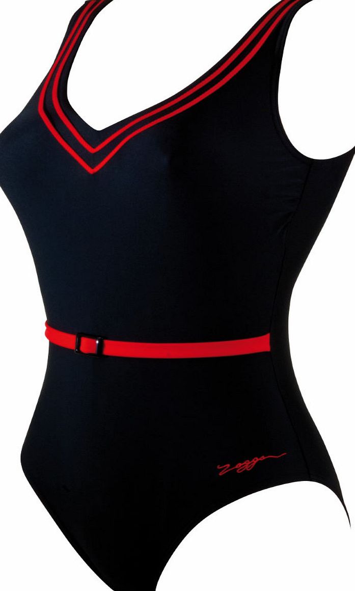 Zoggs Womens Native Chic V Front Swimsuit AW15