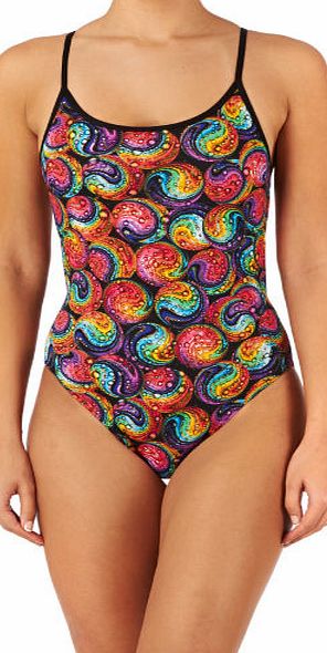 Zoggs Womens Zoggs Tathra Star Back Swimsuit - Multi