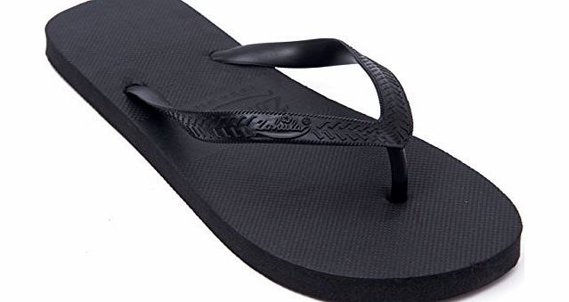 Zohula FLip Flops (Adult Large 7-8, Black)