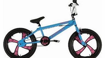 Girls Plague BMX Bike - (Blue/Pink, 7+ Years, 10 Inch, 20 Inch)