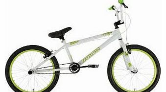 Kids Bite BMX Bike - (White/Green, 7+ Years, 11 Inch, 20 Inch)