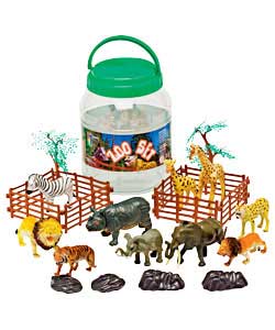 Animal Playset and Tub