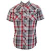 Central Short Sleeve Plaid Shirt