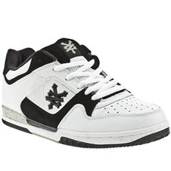 Zoo York Male Zoo York Elmont Leather Upper Skate in White and Black