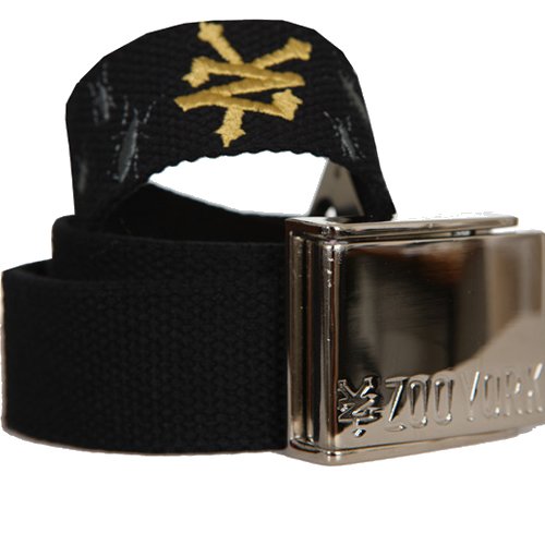 Zoo York Mens Zoo York Infestation Web Belt Black