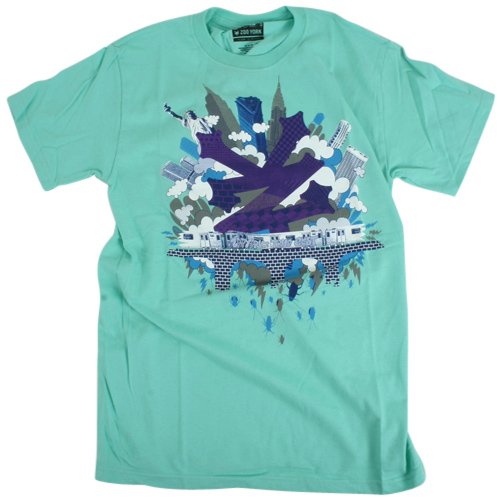 Zoo York Mens Zoo York Optical Crest Ss Tee Mint