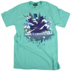 Zoo York Mens Zoo York Optical Crest Tee Mint