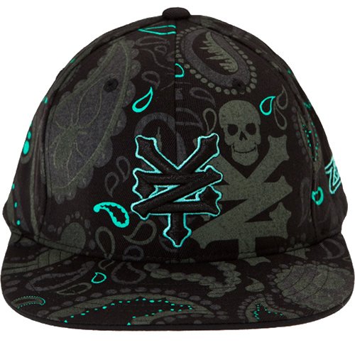 Mens Zoo York Paisly Cap Black