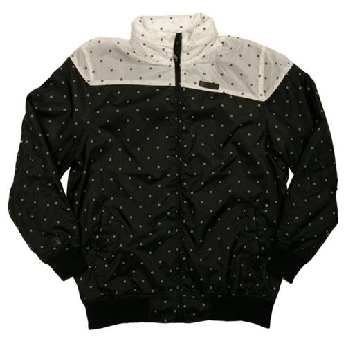 Mens Zoo York Polka Jacket Black