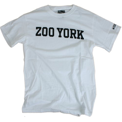 Mens Zoo York Triple Double Tee White
