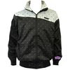Polka Windbreaker Jacket (Black)