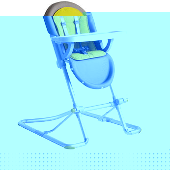 Zoobie Spoon Highchair in Olive