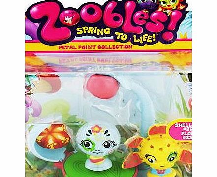 Zoobles ! Petal Point Collection - Shellison and