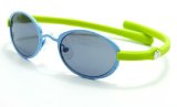 Zoobug Flexibug Childrens Sunglasses in Green Blue