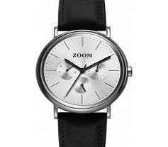 Zoom Coffee Moment Silver Black Watch