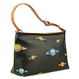Zoon Textile and Leather Planets Handbag