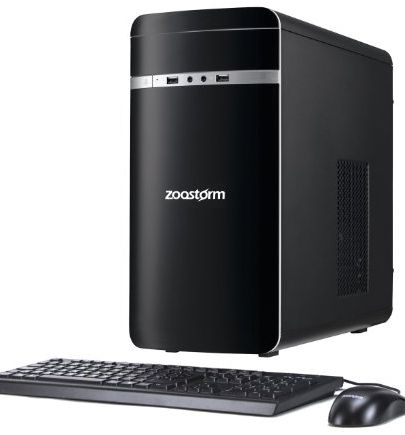 Zoostorm 7270-8008 Home PC (Intel Celeron-1037U 1.8 GHz, 4 GB RAM, 500 GB HDD, DVDRW, Windows 8.1 with Bing)