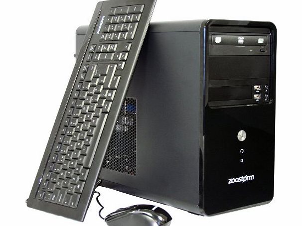 Zoostorm 7877-1033 PC (Intel Pentium G2030 3.0GHz Processor, 8GB DDR3, 2TB SATA HDD, DVDRW, No Operating System)