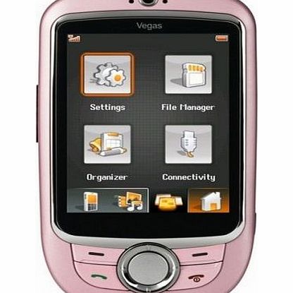 ZTE Z760 Orange Vegas Pink Touch Screen Mobile Phone - Unlocked