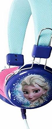 ZUK New Official Disney Frozen Headphones Stereo Stylish Kid-safe Cushioned Elsa Anna Kids Volume Leveler By ZUKTM