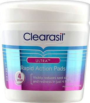 Clearasil, 2041[^]10084702 Ultra Rapid Action Pads 65s 10084702