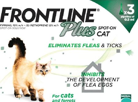 Frontline, 2102[^]0138952 Plus Spot On Cat