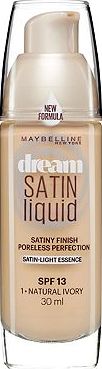Maybelline, 2041[^]10084113005 Dream Satin Liquid Foundation Fawn
