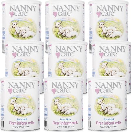 Nanny Care, 2102[^]0098904 NANNYcare First Infant Milk - 9 Pack