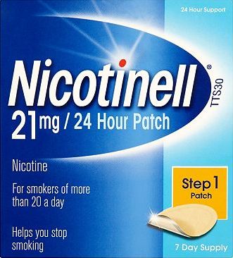 Nicotinell, 2041[^]10014305 24 Hour Patch - Step 1 (Large) 10014305