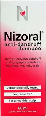 Nizoral, 2041[^]10025089 Anti-dandruff Shampoo - 60ml 10025089