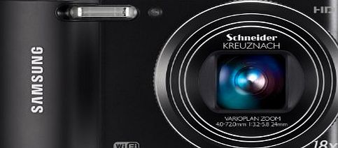 Samsung WB150F Compact Digital Camera - Black (14.1MP, 18x Optical Zoom) 3.0 inch LCD WIFI Version
